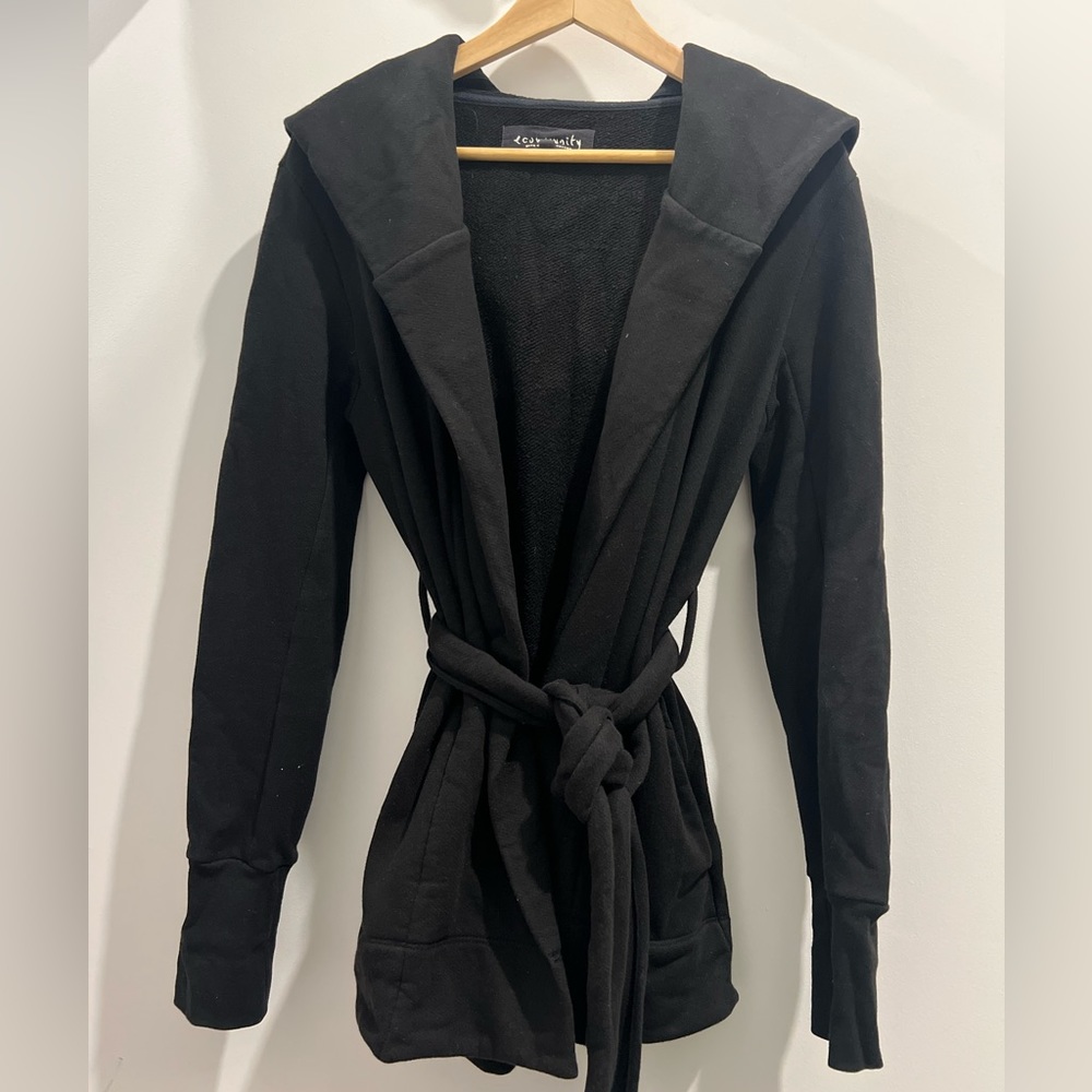 Aritzia Community robe style sweater